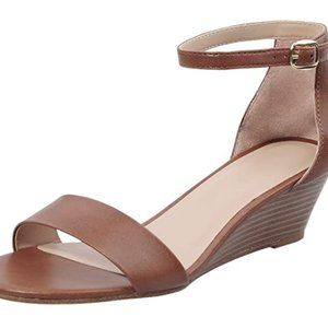 Women's slope heel high-heeled sandals